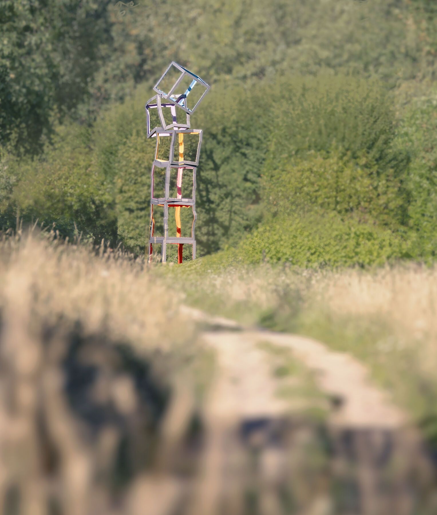 32 - Almuth Tebbenhof- Sunset Stack -Sculptures-Aug-2023-_0150 copy